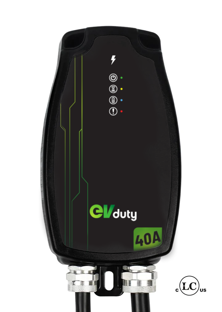 EVduty-50 (40A) portable electric vehicle charging station, NEMA